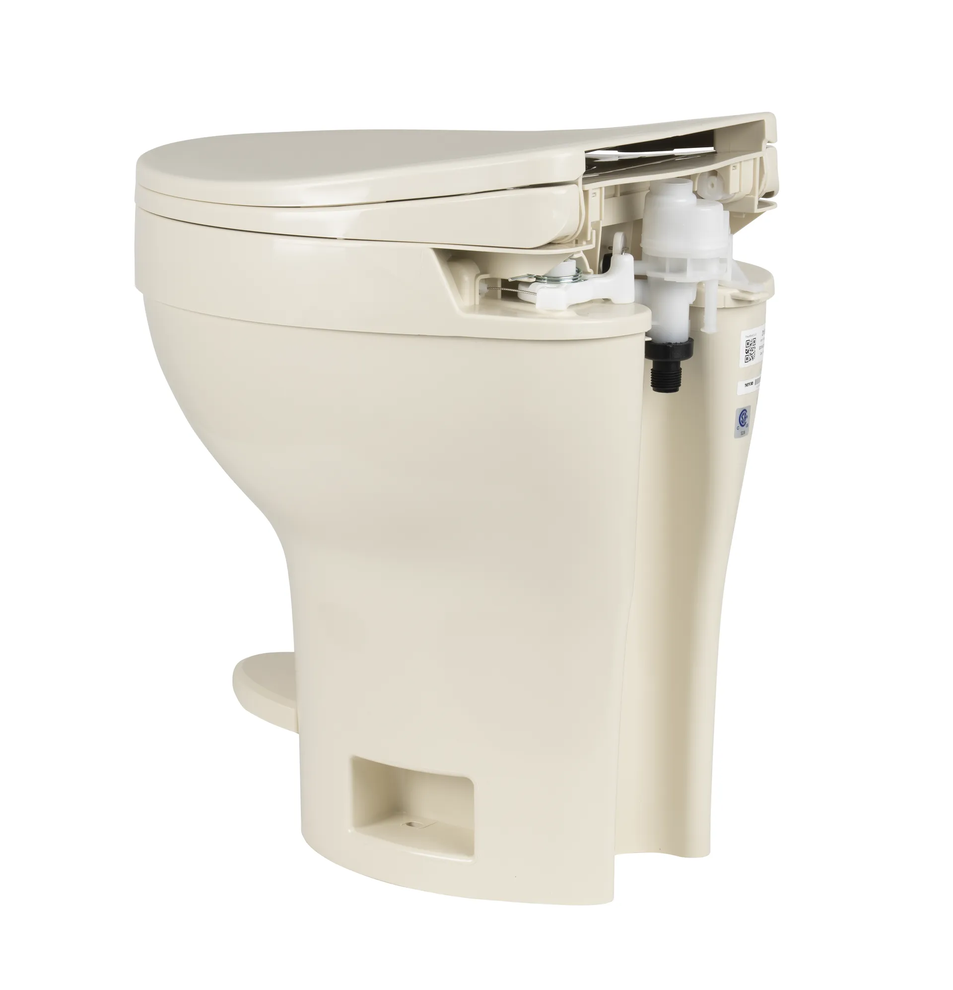 Aqua-Magic VI - Foot Flush, High, Parchment
