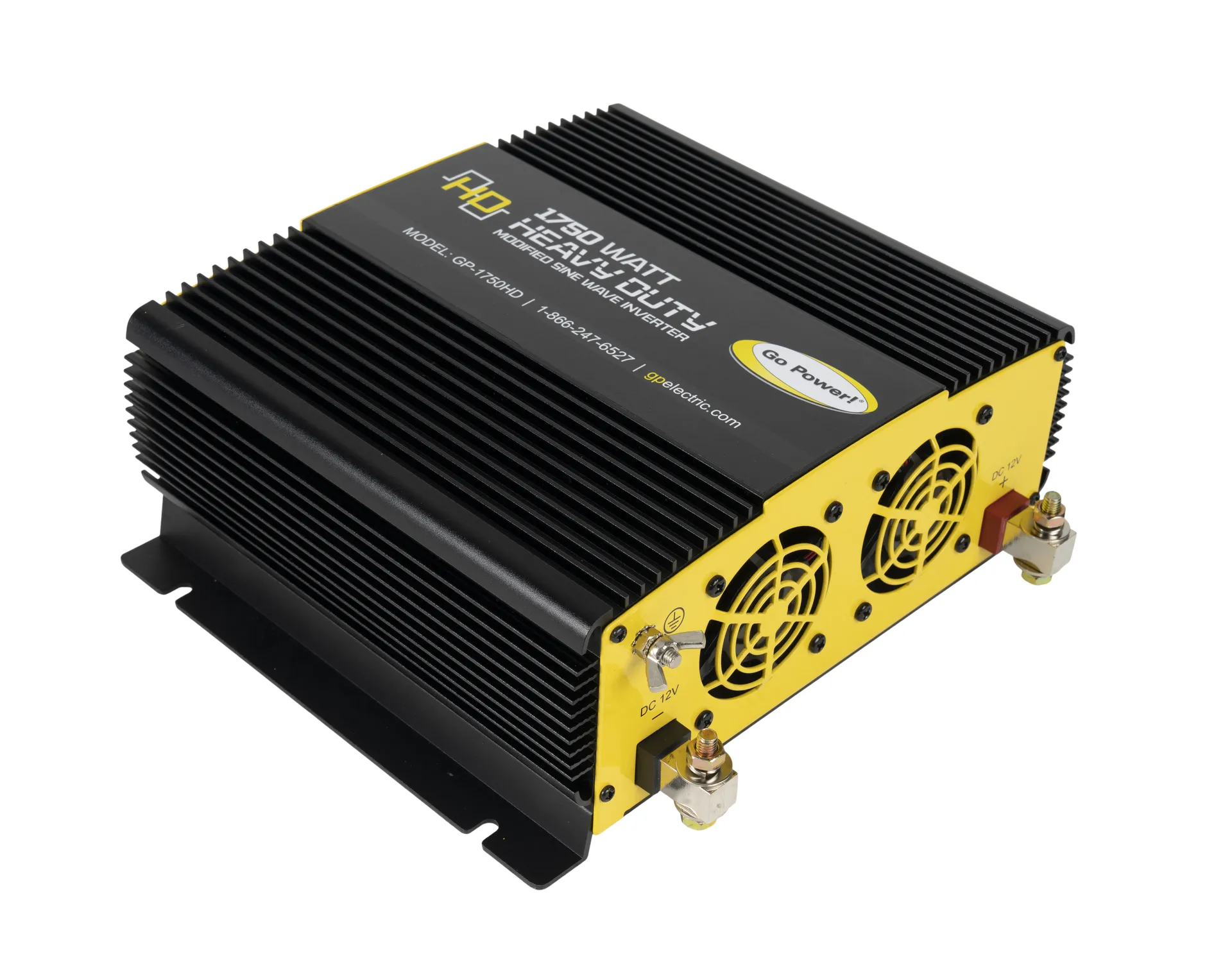 1750 WATT MODIFIED SINE WAVE INVERTER 12V - HEAVY DUTY: GP-1750HD