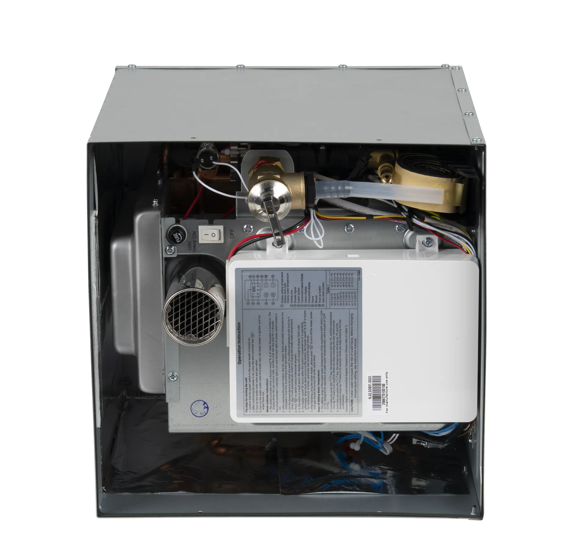 Fogatti Tankless Water Heater  48,000 BTU - White