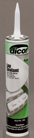 Sealant - Self Leveling Lap - White - Dicor - (25/ctn)