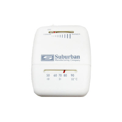 THERMOSTAT, WALL (WHITE)