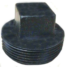 Fitting - ABS - Cleanout Plug - 1 1/2"MPT