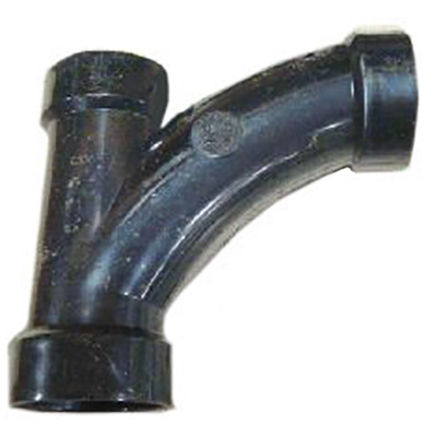 Fitting - ABS - 1 1/2" - Comb Wye w/1/8 Bend