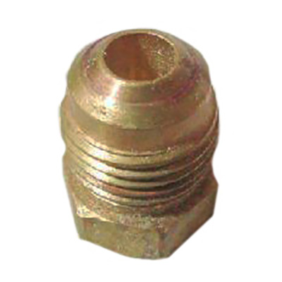Fitting - Brass - Flare Plug - 3/8"
