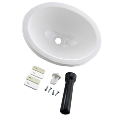 Sink - Lavatory - 10" x 13" - Oval