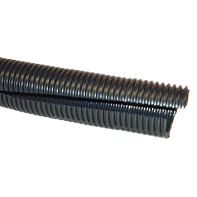 Wire - Split Loom - 1" - Poly Tube - Black