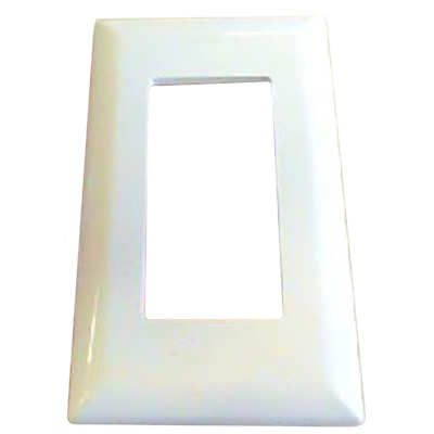 Plate - Recept - 1G - Snap On - White