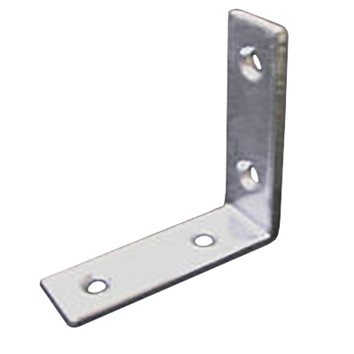 Bracket - Corner Brace 2" - L Bracket - Zinc