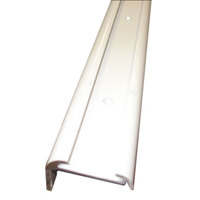 Trim - Insert - Corner Molding - 120" - w/ 3/8" Leg - Polar White