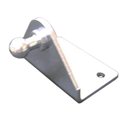 Bracket - Gas Strut - 90 deg mount - w/10mm Ball Stand