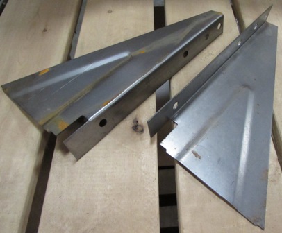 Frame - Outrigger - LH - 1.5" x 6.938" x .075" x L13.375" - Raw