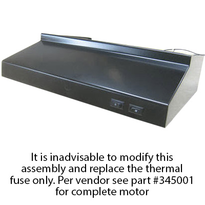 Range - Hood - Black - 20" - CSA