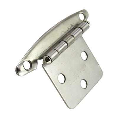 HINGE, CABINET , FLAT, FREE SWING, SATIN NICKEL