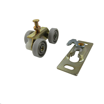 Door - Roller - 1" Wheel - Heavy Duty - 200# - Sliding Door Wheel Hang - LE Johnson