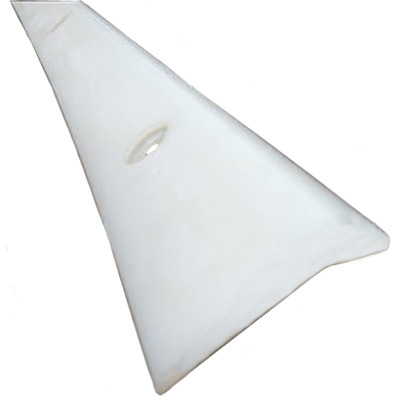 Trim - Wear Bar - UHMW - .4071 x 1 1/2" x 10'