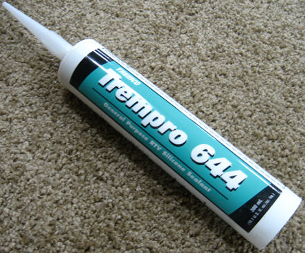 Sealant - Silicone - Acetoxy - Aluminum - Lavasil