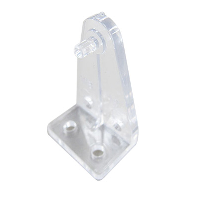 Bracket - Plastic - Mini Blind Hold Down - Opaque