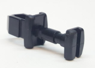 Refrigerator - Vent Clip - Exterior - Black - #110230