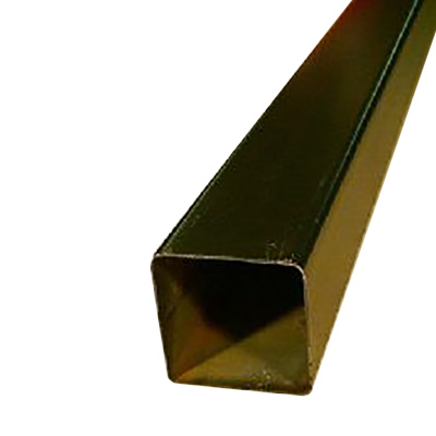 Bumper - Tube - 4" x 4" x .075 L 92" - Powder Coated - Black