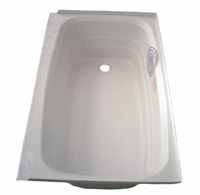 Tub - Full - 24" x 36" - Left Drain - White - Min Qty/20
