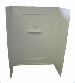 Tub - Surround - 24" x 36" x 56" - White - Min Qty/20