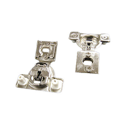 HINGE, HIDDEN, 6 WAY, SINGLE ADJUSTMENT, SATIN NIC