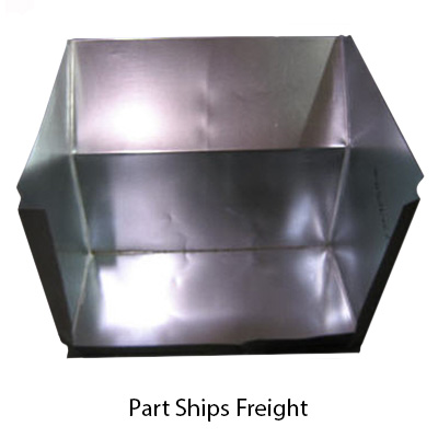 Generator - Box - Shroud - 37.75" x 29.25" x 19.25" - Galvanized