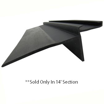 Seal - Co-Extruded - 2.808 Side Int Wipe - Offset - 168" - Black