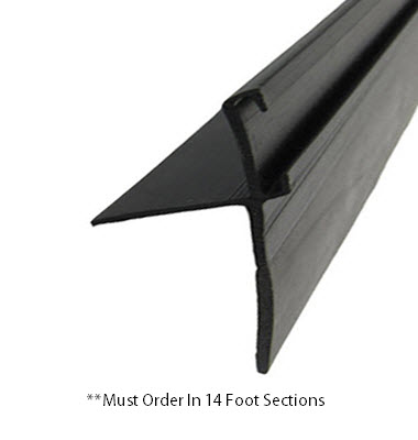 Seal - Co-Extruded - 2.808 Top Int Wipe - 168" - Black