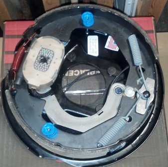 10 X 2-1/4 LH Electric Brake Manual Adjust 4400lb