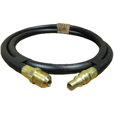 Hose - LP - 1/4" Gas Hose - 48" Long - 1/4" M.SAE x QD