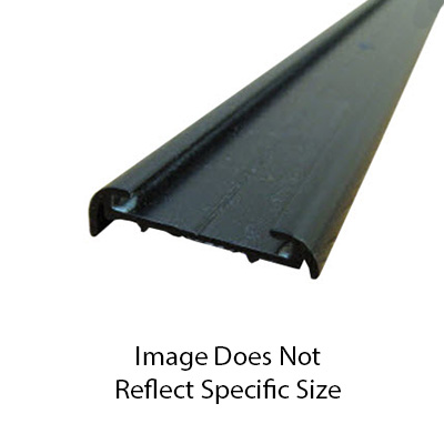 Trim - Insert - 8' - Short Lip - Aluminum - Black