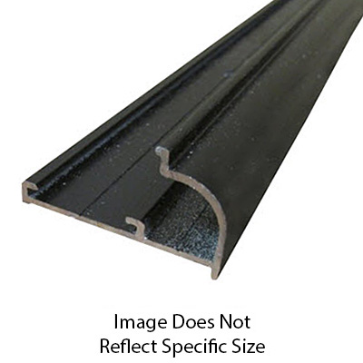 Trim - 16' - Rail - Gutter - Insert - Black