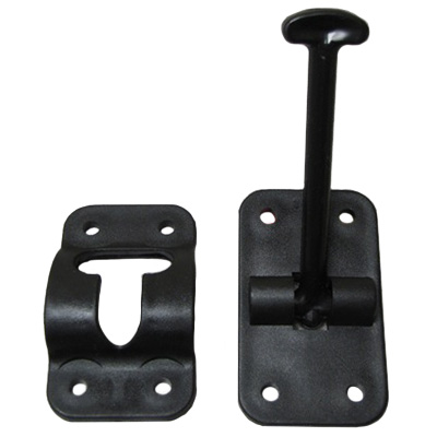 Door - Door Holder - 4" - Black
