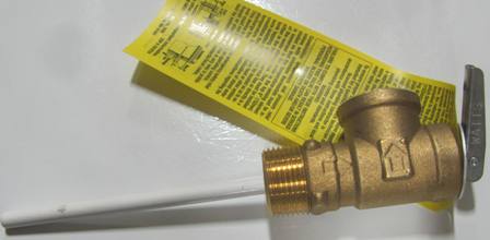 VALVE, PRESSURE RELIEF 3/4 in NPT