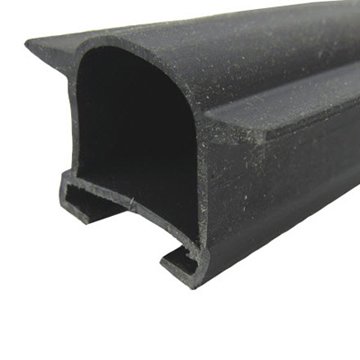 Seal - Slide On D Seal - w/Fins - EK - Black - 400'/Box