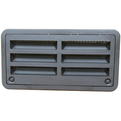 Refrigerator - Vent - 9 11/16" x 19 1/4" - Black - 3109492.004