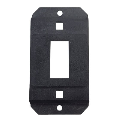 Switch - Mounting Plate - 12V - 1G - Black