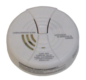 Alarm - CO - Ceiling Mount - w/Battery - BRK  CO250RVA-48B