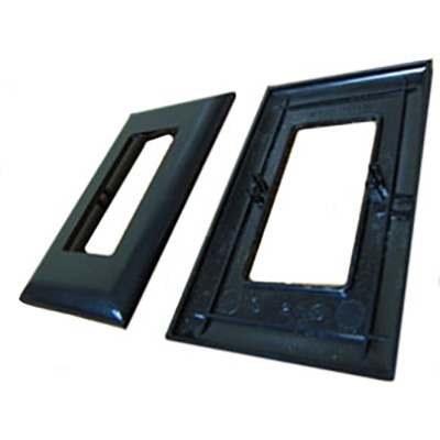 Plate - Recept - 1G - Wirecon - Black - WPDUBK