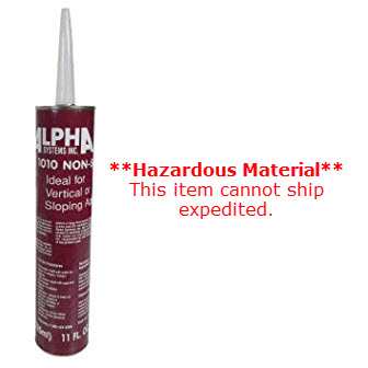 Sealant - Lap Caulk - 1010 Beige - Non-Sag - Alpha - Tube 30/Cs