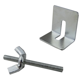 Sink - Clip - 4 Ea - Bracket/Studs/Wingnuts - Price Per Bag