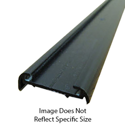 Trim - Aluminum - 9' Insert - Short Lip - Black