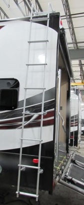 Ladder - 8 Step - Bottom Section - Etched - Anodized