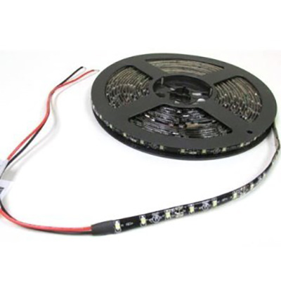 LIGHT,STRIP LED 24" BLACK WITH BLUE AND 3M TAPE AND 6' WIRE LEAD