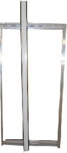 Mechanism - Slide - In Wall - 36 7/8" x 93 5/8" - 83-1.125,Wht-C,Clr-R,Ek-I,Ek-O, Ht - White