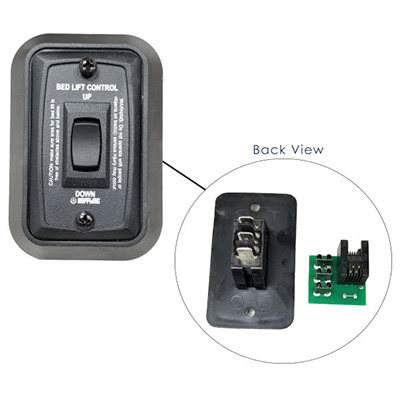 POWER BED LIFT CONTROL SWITCH BLK NLA USE LC2021119994