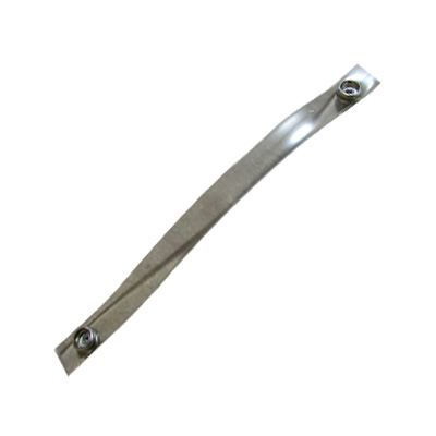 Strap - 10" - w/2 Snaps - Clear