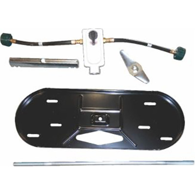 Regulator - LP Kit - 20# - Auto - (2) 12" Pigtails