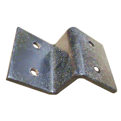 Bracket - Z - 1 1/2" x 2" - Black